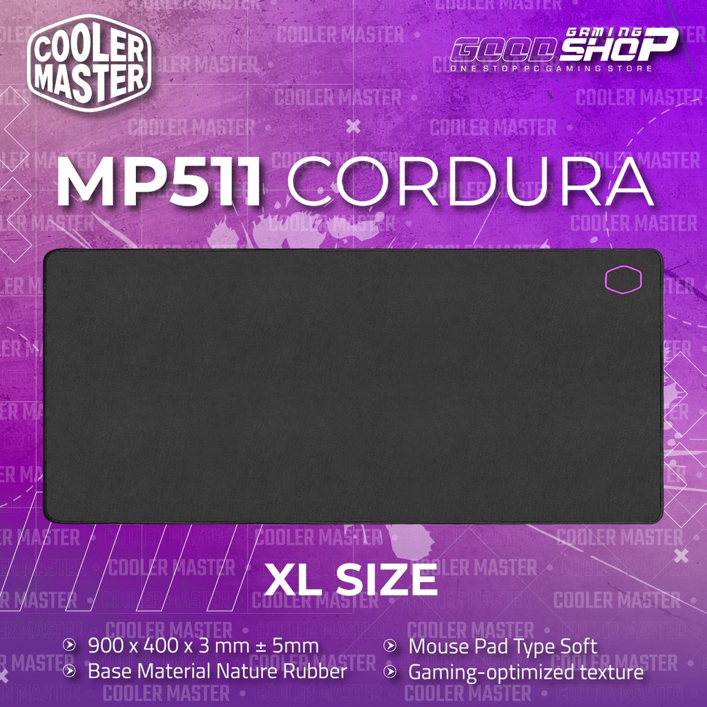 Cooler Master MP511 CORDURA Rough Fabric Surface XL - Gaming Mousepad