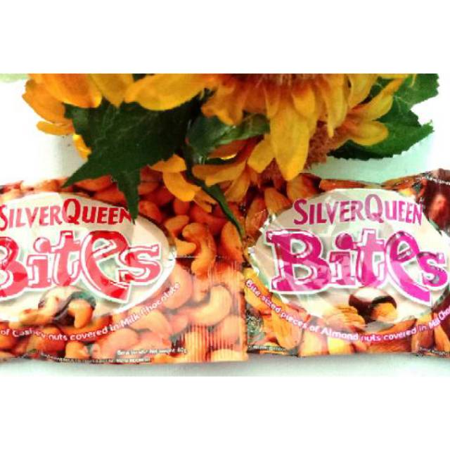 

Silverqueen bites 30gram /silverqueen bites 30gram/ silverqueen almond mede 30gram