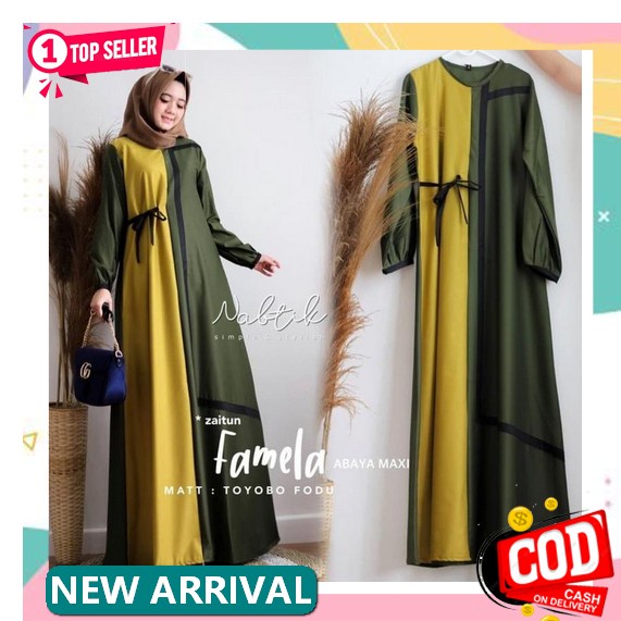 Baju Gamis Wanita Terbaru Abstrak Rompi Fashion Muslim Model Terbaru Lebaran 2022 Gamis Lebaran 2022