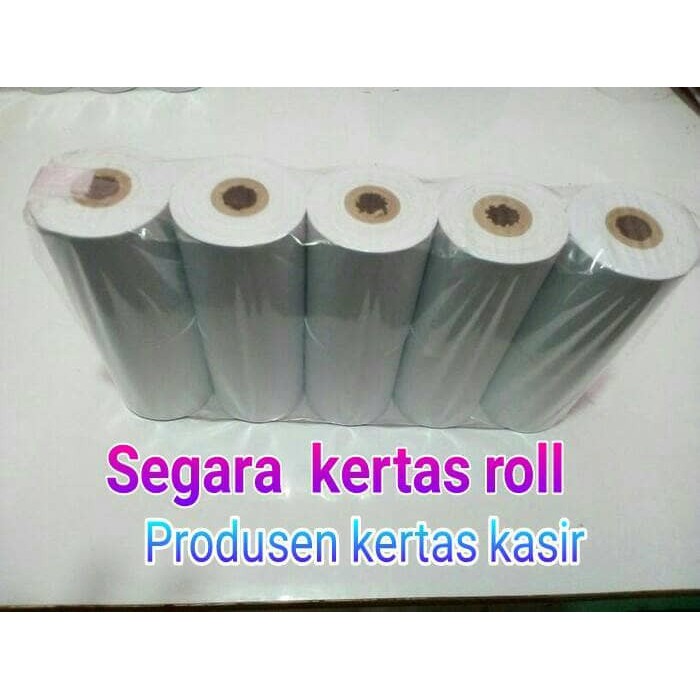 

Promo kertas kasir hvs 1ply 75 x 58 - Putih Berkualitas