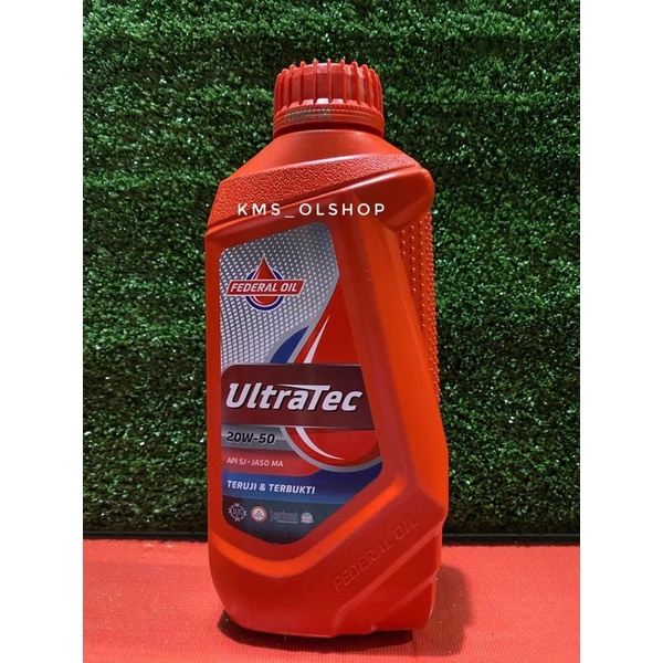 Oli Federal Ultratec 4T 20W-50 800 ml Oli Mesin Federal 0.8 Liter Original