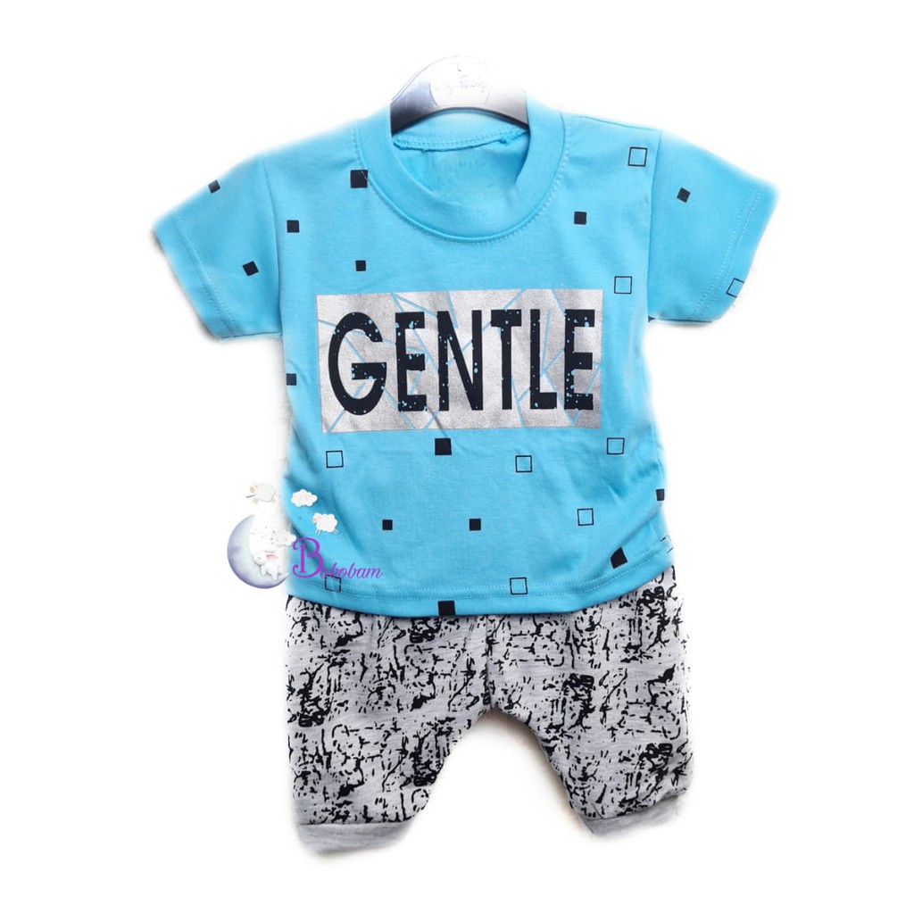 ECER BOBOBAM SETELAN ANAK LAKI-LAKI GENTLE / SETELAN ANAK HARGA BAJU BABY KEREN KECE MURAH GROSIR