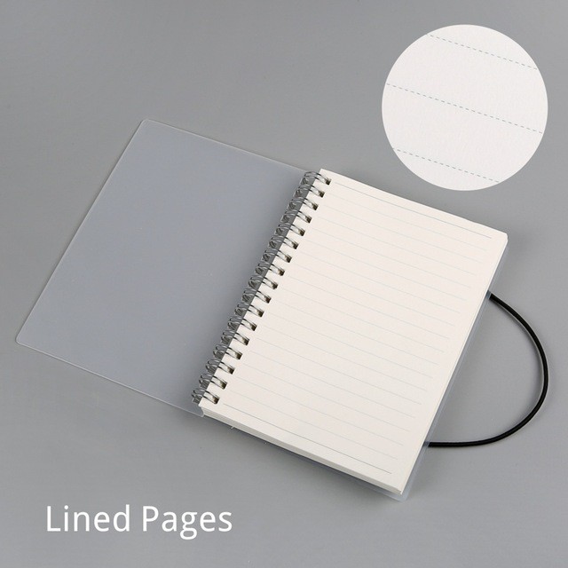 Buku Catatan Spiral Cover Transparan - Spiral Notebook Cover Transparan - Buku Jurnal-6