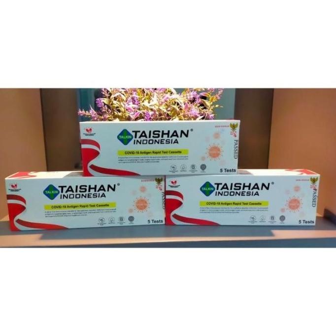 Ready Stock Taishan , Special Edition , Alat Test Swab Antigen Rapid Majdinafhi