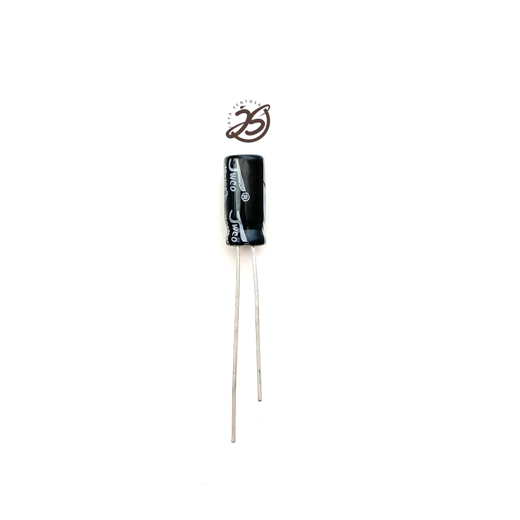 ELCO 22UF 50V (1 BUAH) KAPASITOR CAPACITOR ELCO KAPASITOR ELKO KAPASITOR 22 UF 50 V