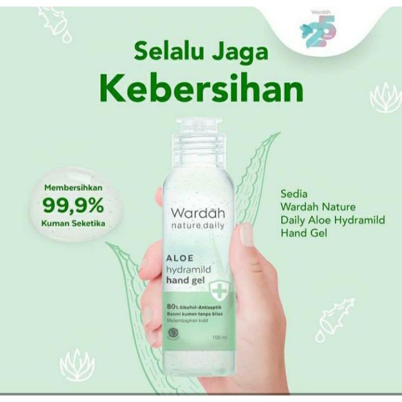 

hand gel wardah 100 ml
