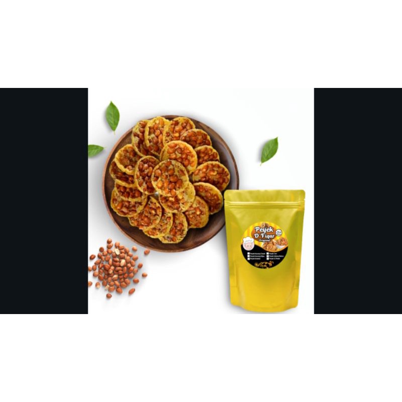 

PROMO,TERLARIS Peyek teri original kemasan pouch