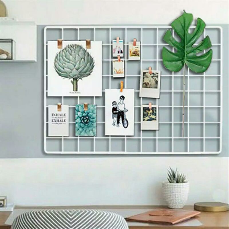 GRID WALL WIRE GRID PUTIH 35*52 CM