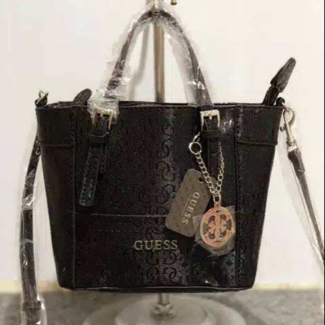 Tas Original guess delaney mini logo bag