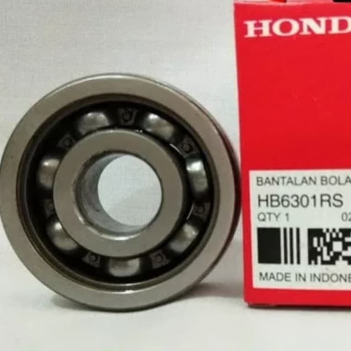 ORI : bearing laher 6301 RS honda (Aneka-0262)