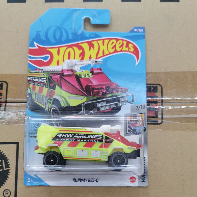 Hot Wheels Runway res-q airport resque pemadam kebakaran bandara hotwheels hw