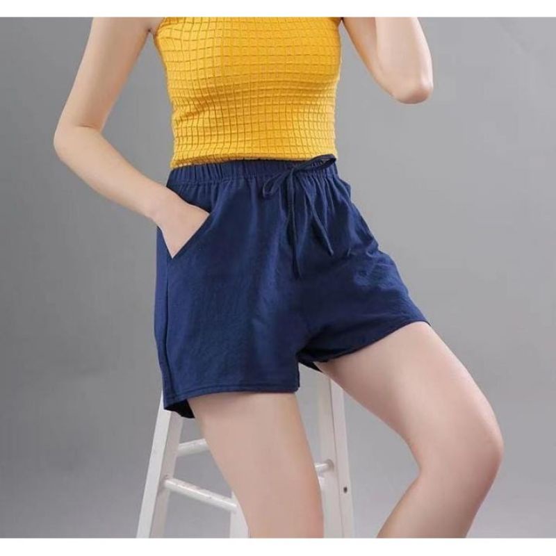 CELANA PENDEK SANTAI WANITA UNIQL | HOTPANTS UNIQL RAYON