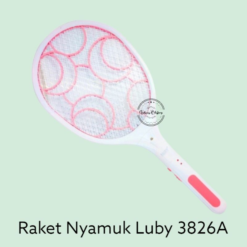 RAKET NYAMUK CAS LUBY TYPE 3826A