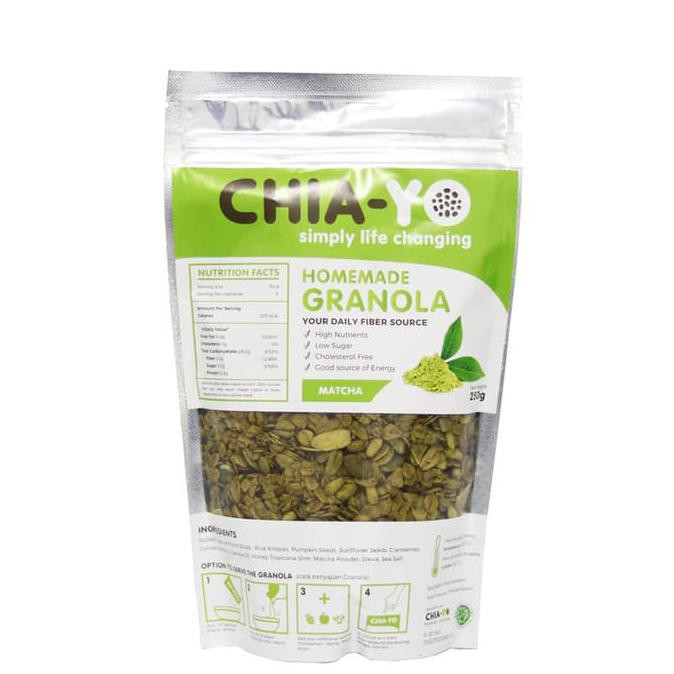 

Yang Dicari] Chia-Yo : Chiayo Granola Matacha 250 Gr