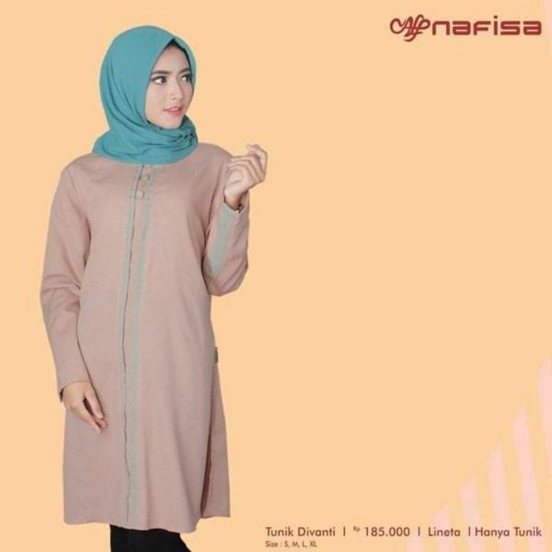 TUNIK DIVANTI by NAFISA PRODUCTION
