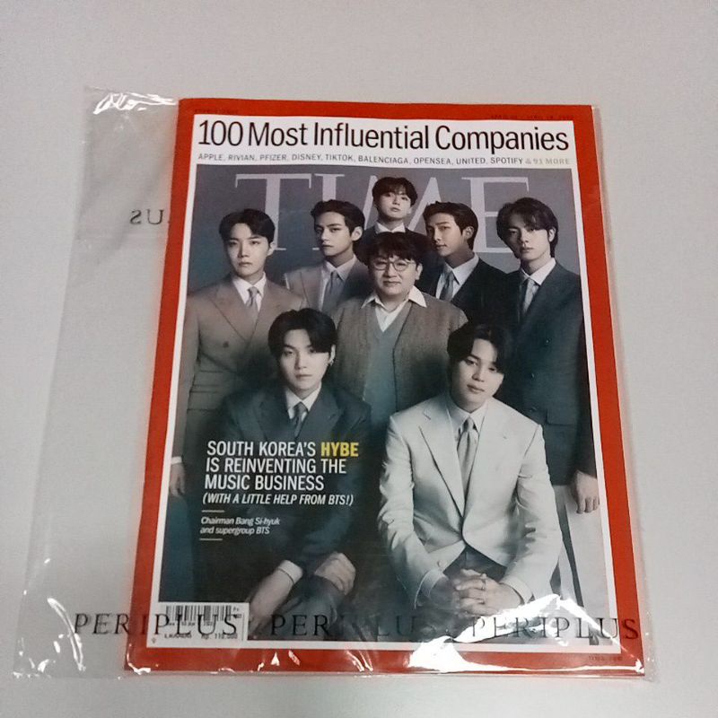 majalah time BTS