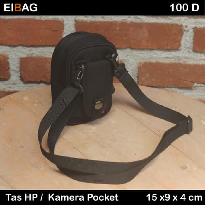 TAS WANITA TERBAIK BERKUALITAS TINGGI Tas HpTas Go ProTas Kamera Pocket Eibag 100 Abu HS730