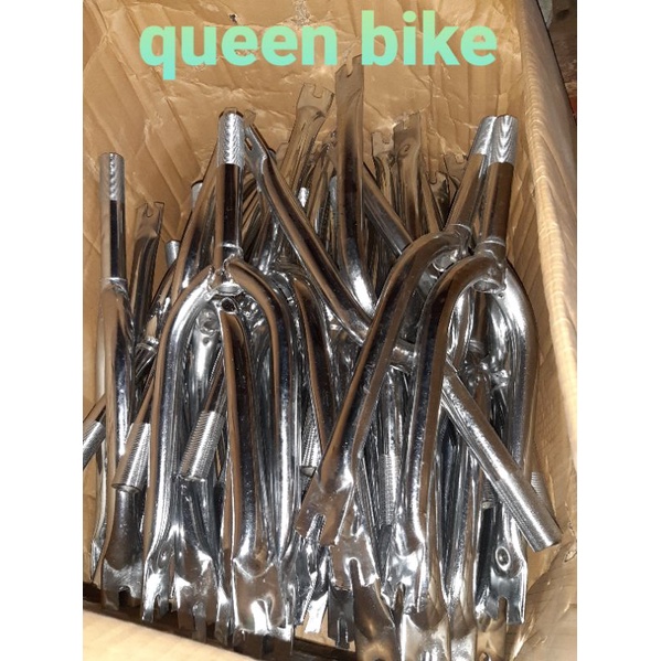 fork garpu sepeda anak BMX 18 krom