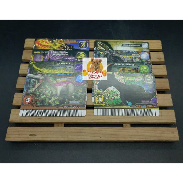 Kartu Dinosaur King - Kartu Mainan Dinosaur King SET Card Game
