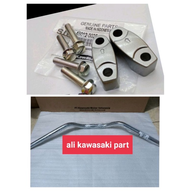 stang pipa set raiser holder stang ninja ss ninja kis lama original