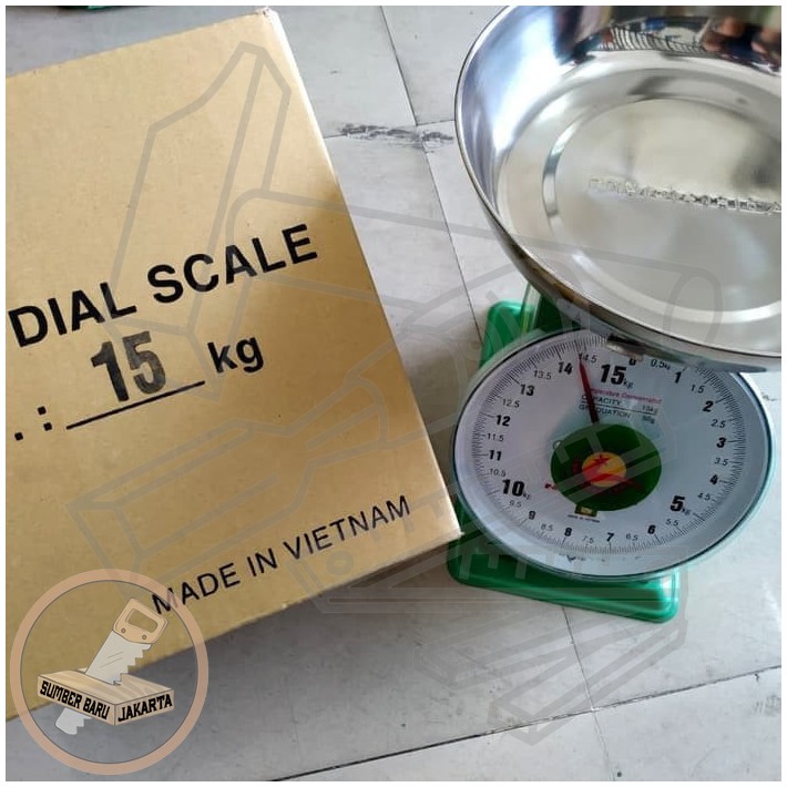 NHS TIMBANGAN DUDUK JARUM 15 KG TIMBANGAN MANUAL 15KG SBJ