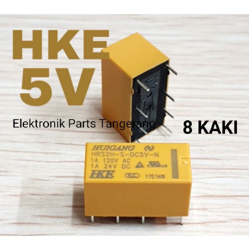 RELAY 5 VOLT 8 PIN RELAY HKE 8PIN RELAY 8KAKI RELAY 5V 8 KAKI RELAY 5VOLT 8PIN