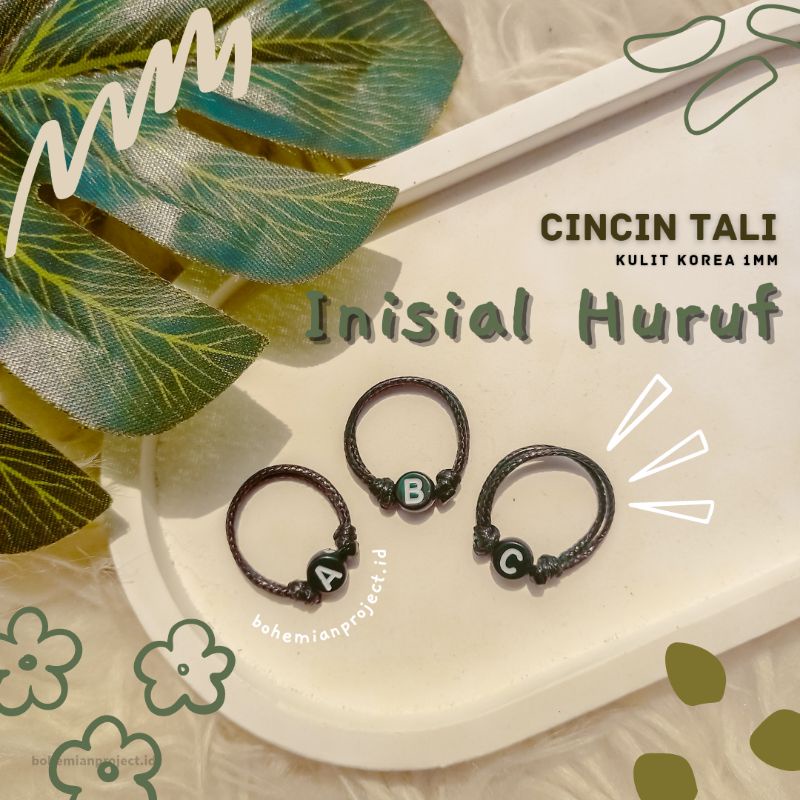 10.10 CINCIN HURUF INISIAL | CINCIN TALI HURUF | BOHEMIANPROJECT.ID