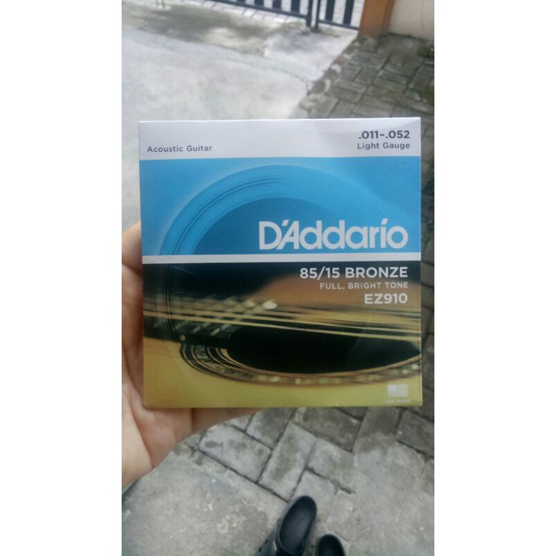 D addario string akustik 0,11 ez910