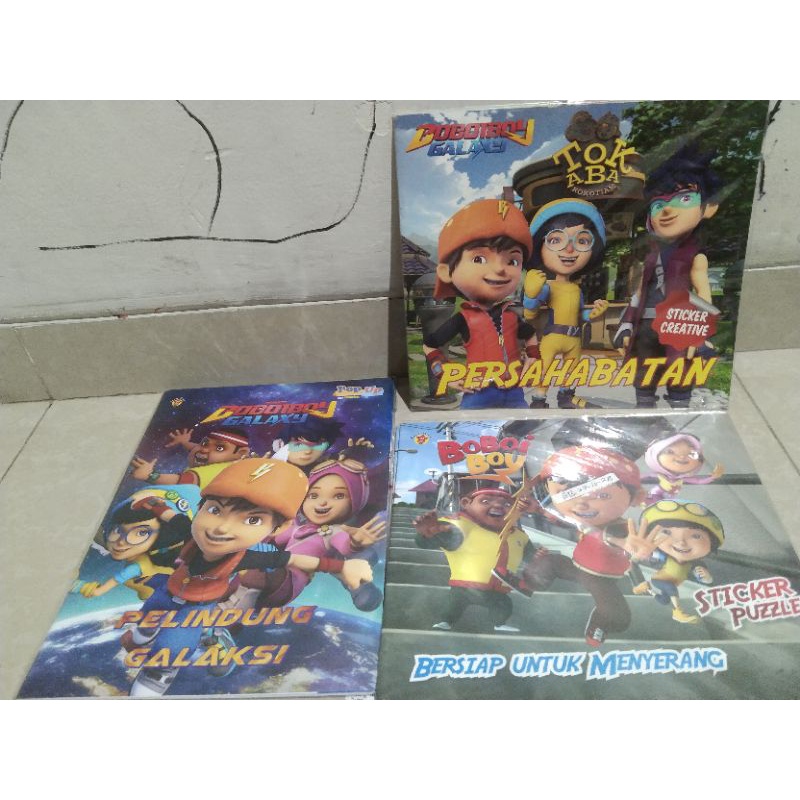 Boboiboy buku aktivitas seru