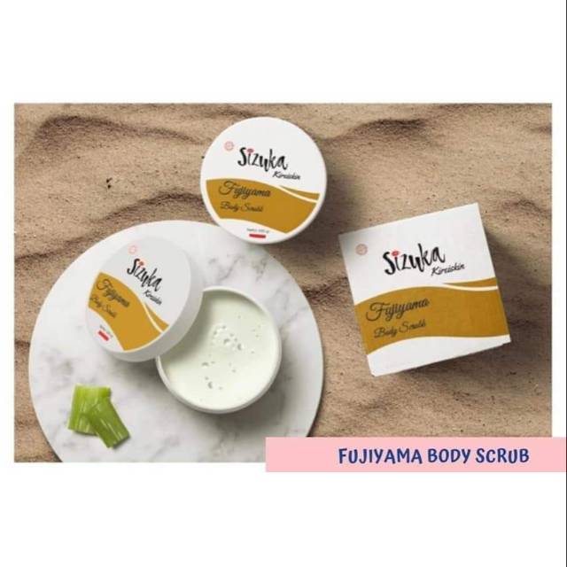 {BISA COD} BODY SCRUB (Fujiyama) SIZUKA KIREISKIN BPOM