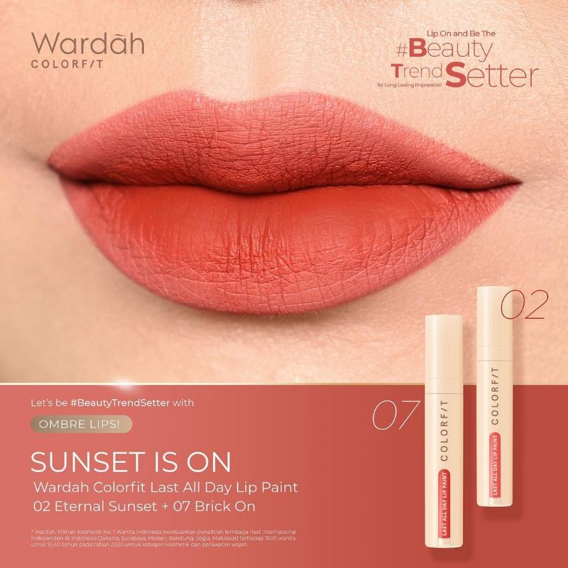 WARDAH Colorfit Last All Day Lip Paint