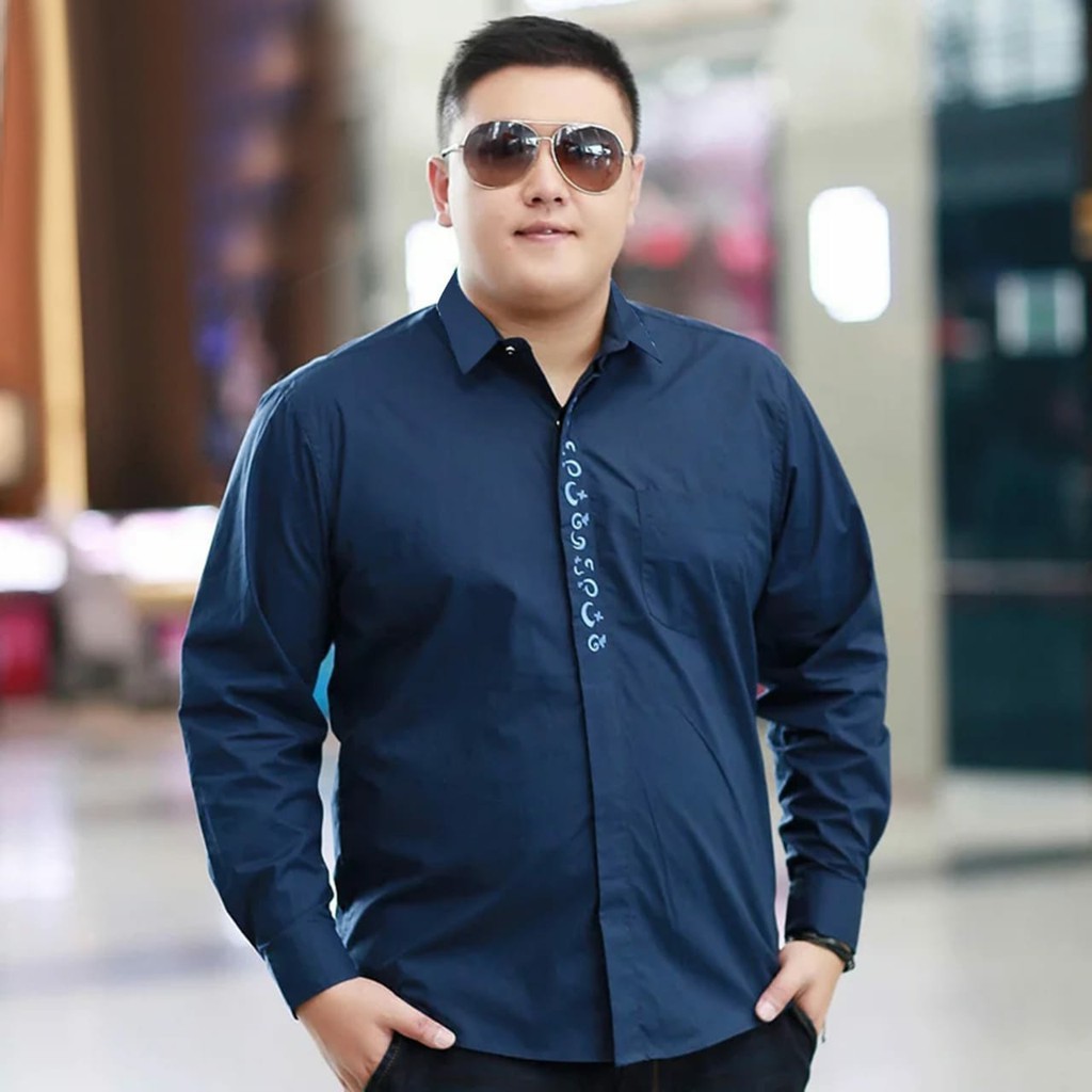 Exchange23 - Kemeja Jumbo / Kemeja XXL / Kemeja Jumbo Pria Ld 120 / Kemeja Jumbo Pria Kasual / Kemej