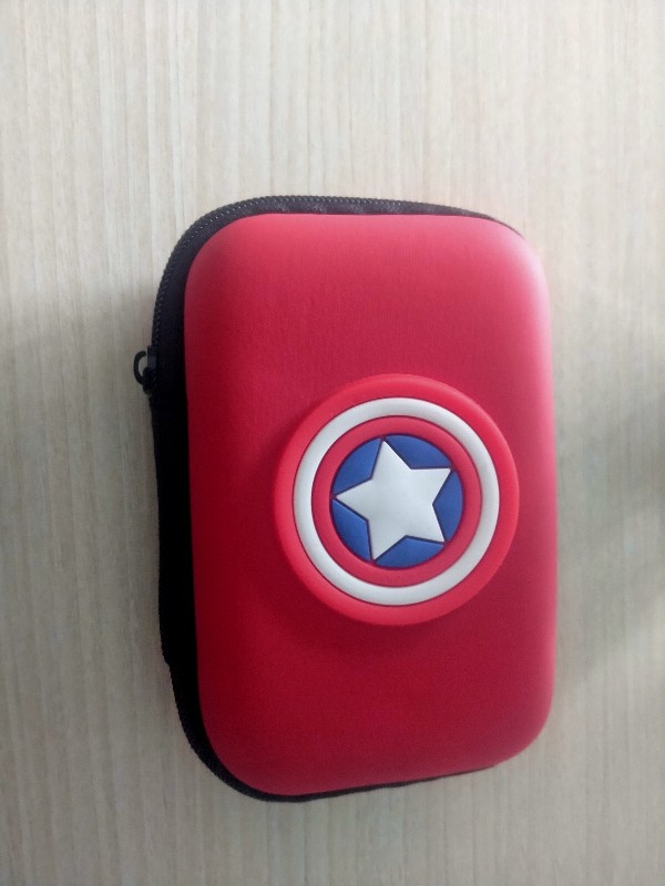 Case Organizer Traveling Kotak Penyimpanan Headset Kunci Aksesoris Serbaguna Kartun 3d Cm098