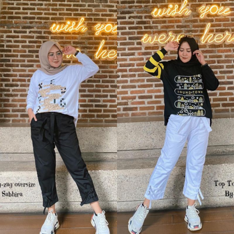 Atasan muslim wanita Top zigzag Prid by sabhira orii