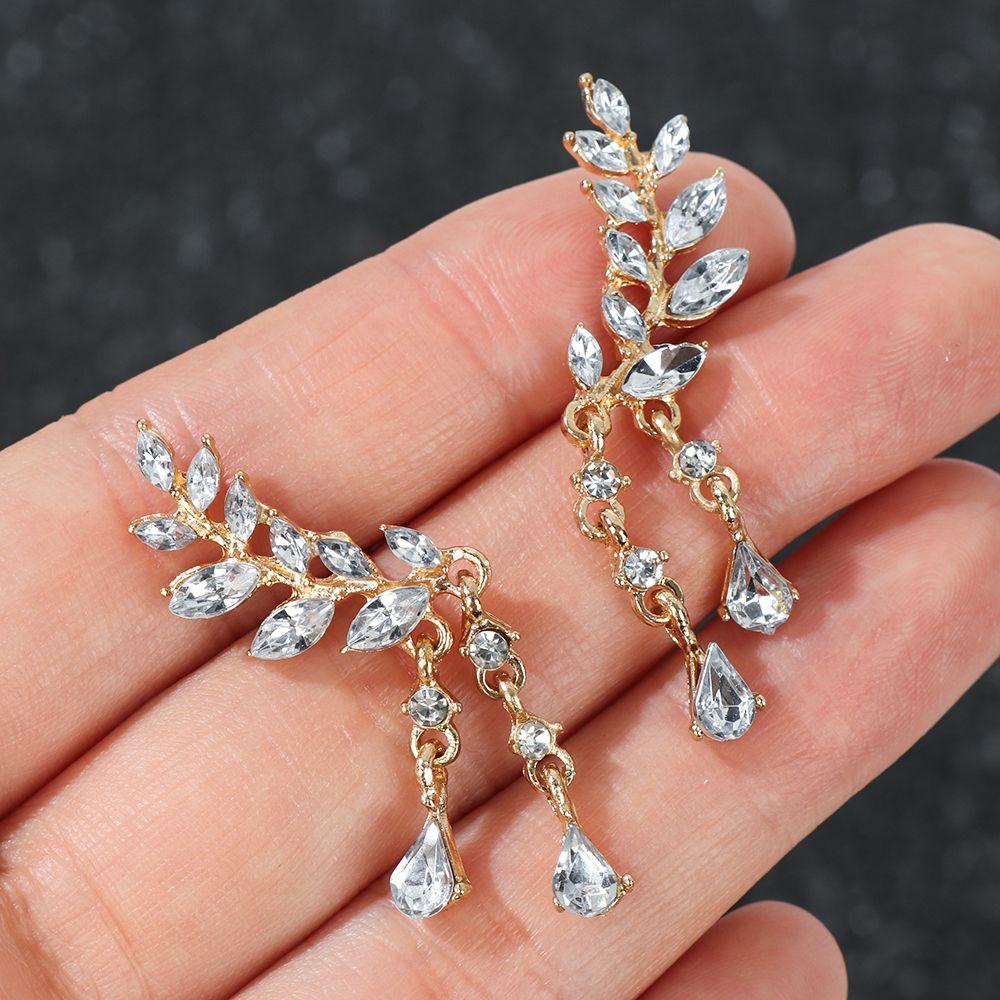 Anting LILY Fashion Flash Wanita Lady Crystal