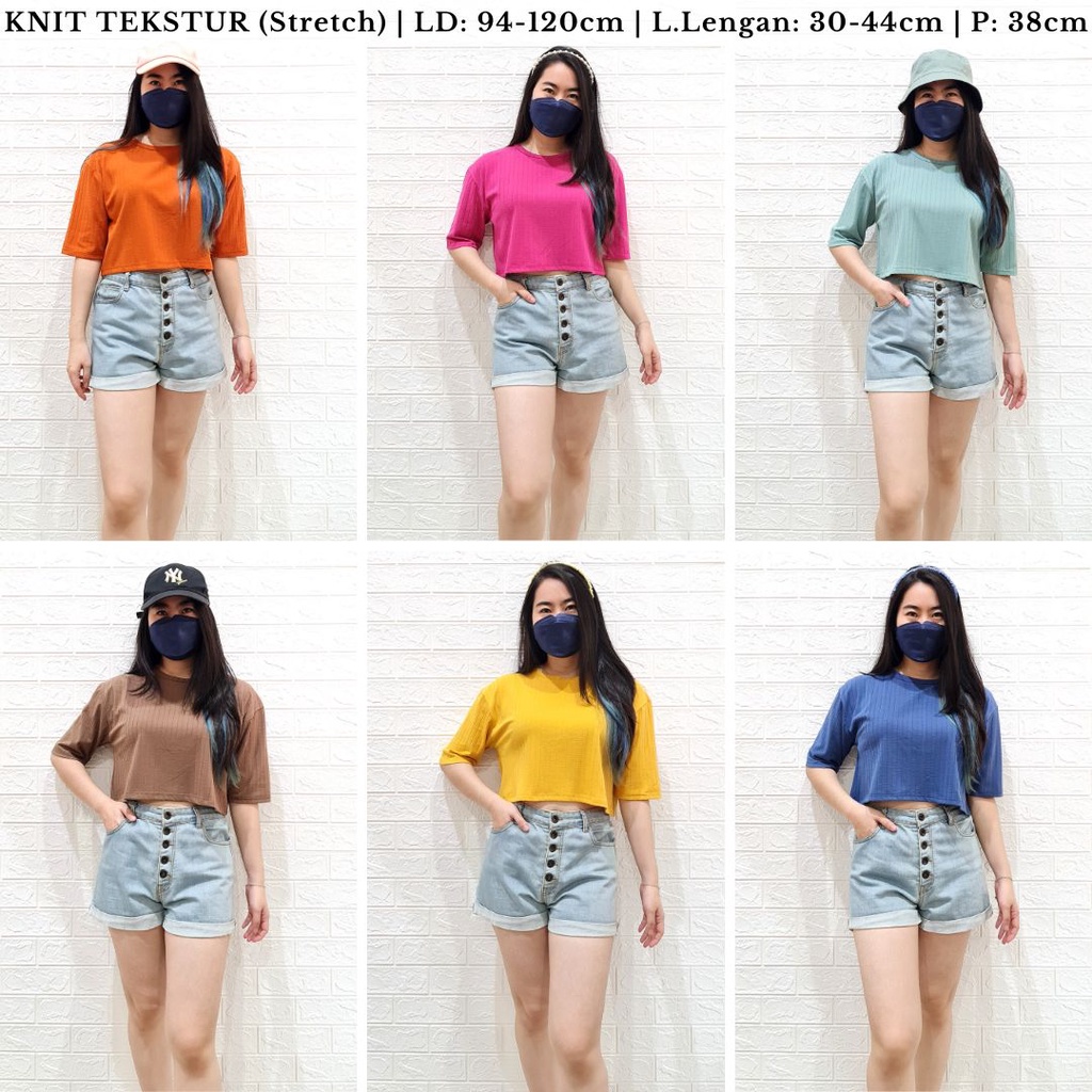 4376 starship knit crop top