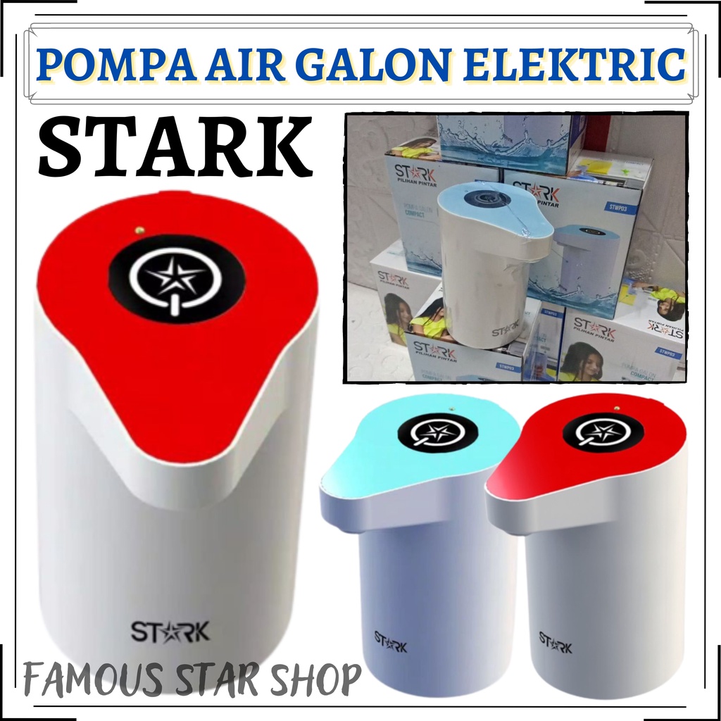 MURAH~Pompa Dispenser Air Minum Galon Elektrik Automatic Drinking Water Pump Portable Rechargeable Wireless USB // STARK POMPA GALON GAS | FMS