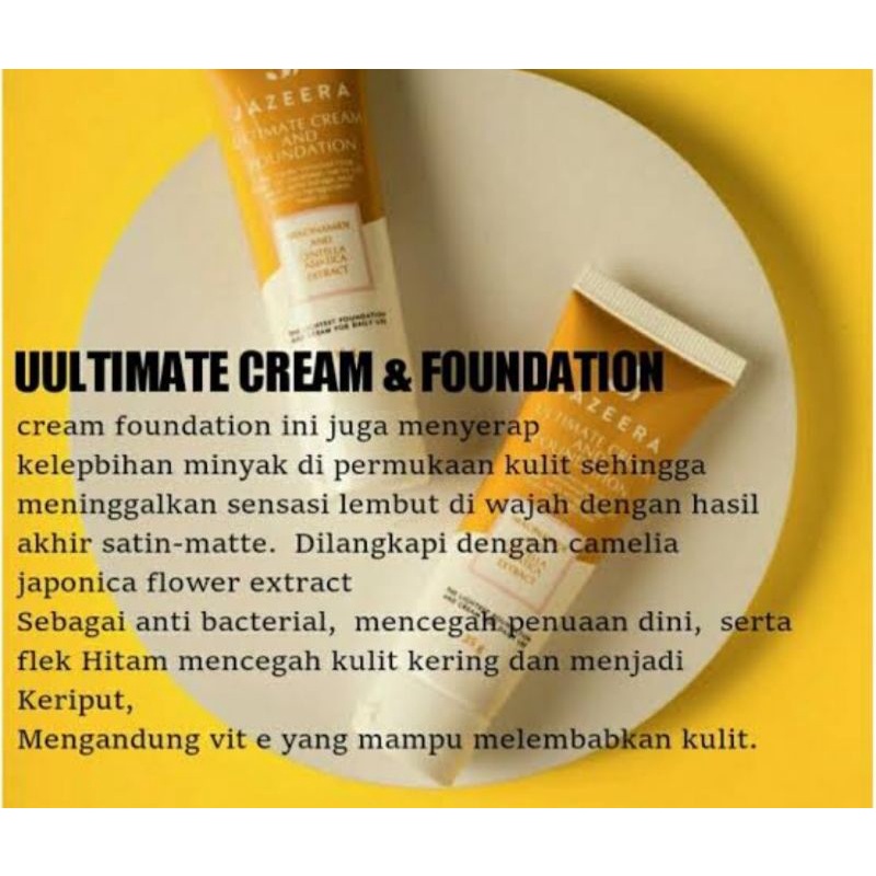 jazeera foundation 100%ori