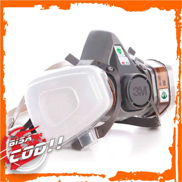 3M Masker Gas Respirator - 6200