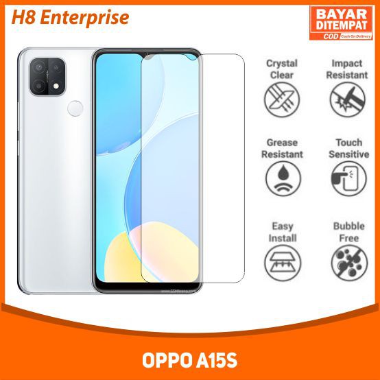 Tempered Glass Oppo A15s - Tempered Glass Premium Quality