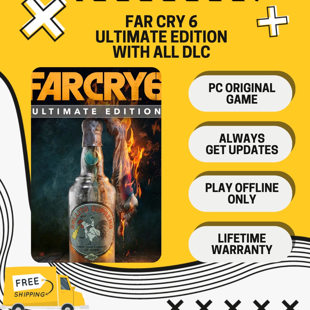 FAR CRY 6 ULTIMATE EDITION WITH ALL DLC PC ORIGINAL | Shopee Indonesia