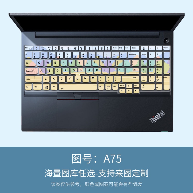 Film Pelindung Debu Keyboard Laptop Motif Kartun Bunga Untuk Lenovo IBM ThinkPad E15 2021 15.6 Inch E580 E595 E585 E590 L580 L590 T15 T570 T15V T580