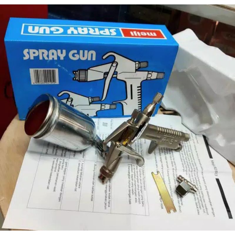 Spray Gun R3 G MEIJI Taiwan Tabung Atas Premium / Meiji R3G