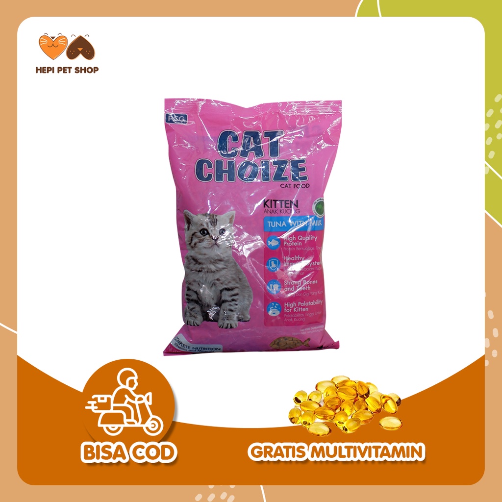 CAT CHOIZE KITTEN 1KG - Makanan Kucing CAT CHOIZE