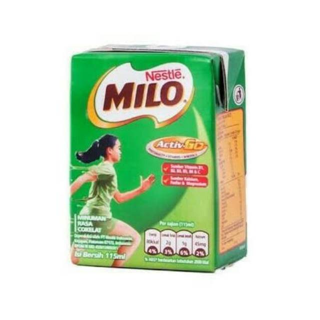 

Susu milo 115ml perkotak