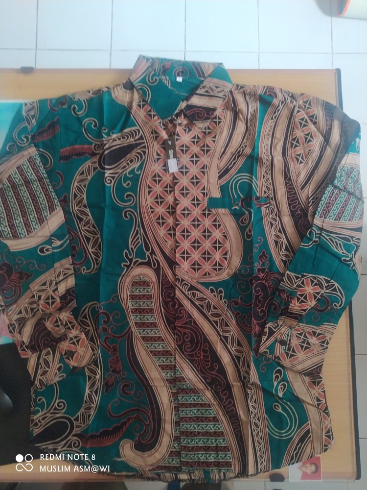 Batik Pria Lengan Panjang Slimfit Modern Batik Slimfit Pria