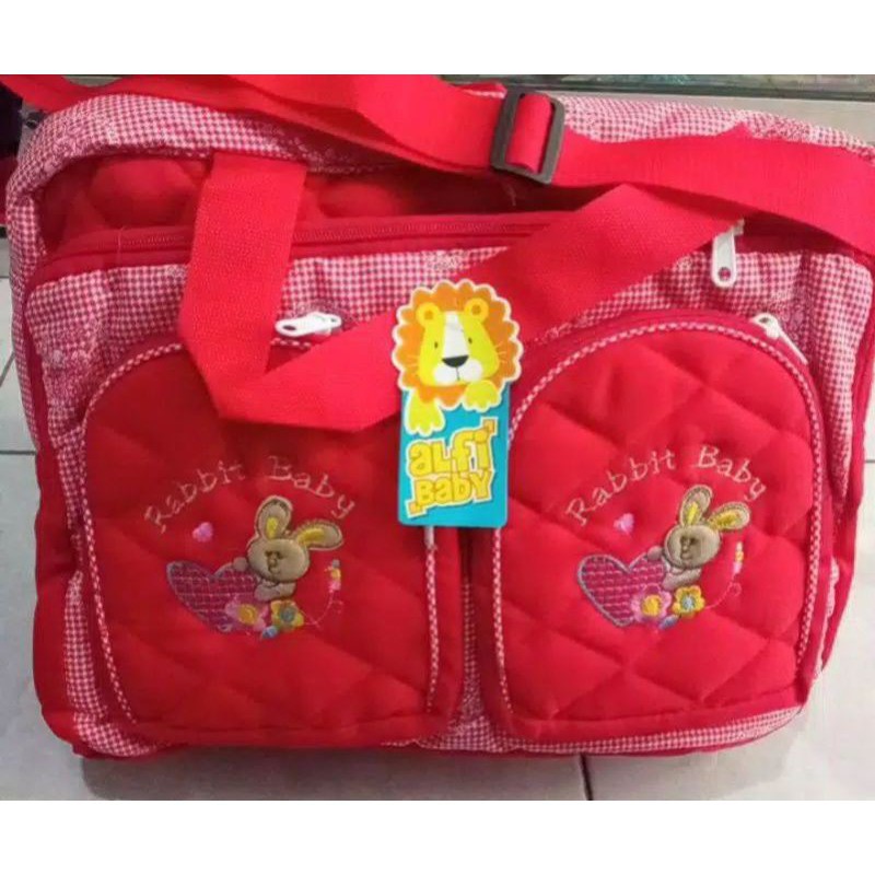 Tas Bayi Besar Alfi baby/ tas bayi besar kantong/ tas  bayi/ tas besar multifungsi