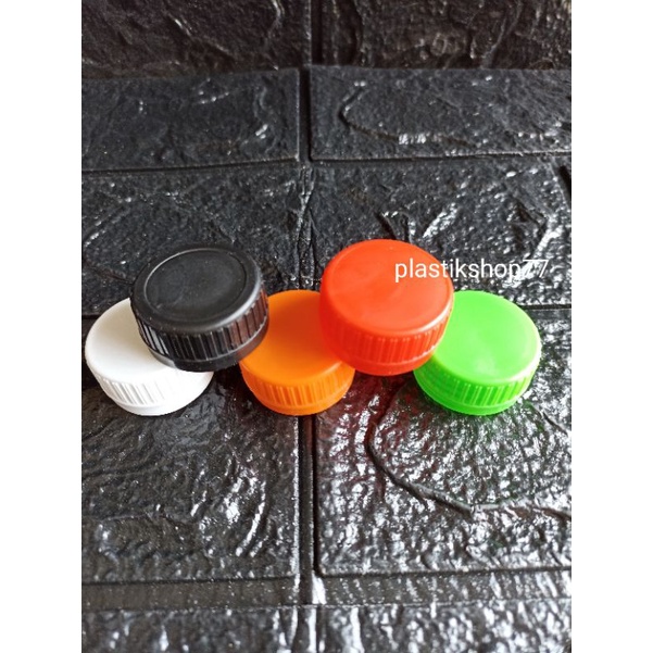 TUTUP BOTOL AQUA SEGEL # ISI 100 PCS # BARU