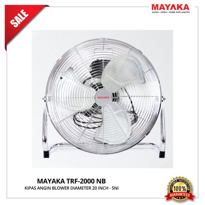 Floor Fan Mayaka 20&quot; TRF-2000 NB | Kipas angin lantai duduk origilal