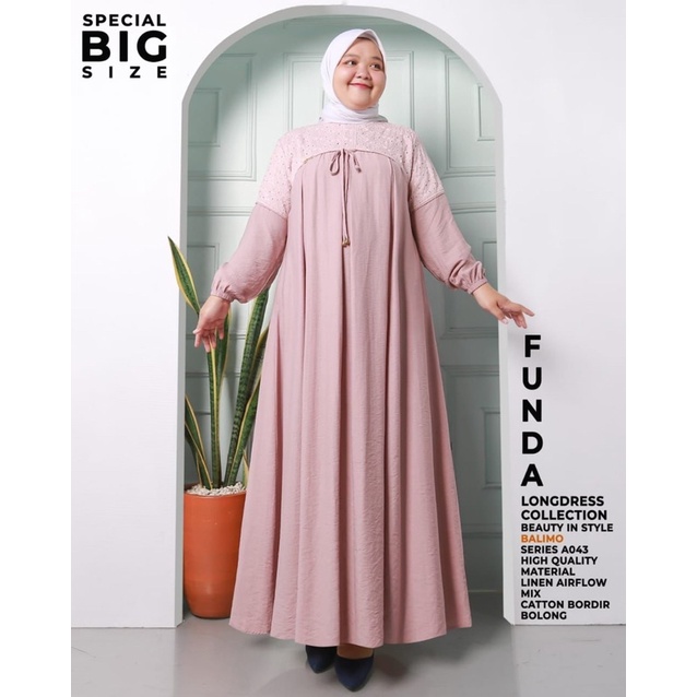 Funda Dress By Balimo (STANDART DAN BIG SIZE)